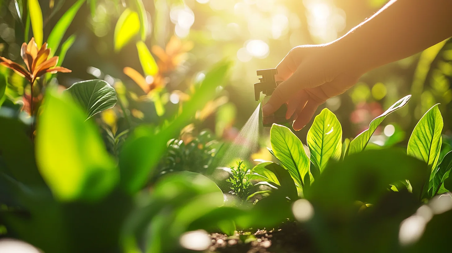 Recettes de désherbant naturel qui tue les racines dans votre jardin